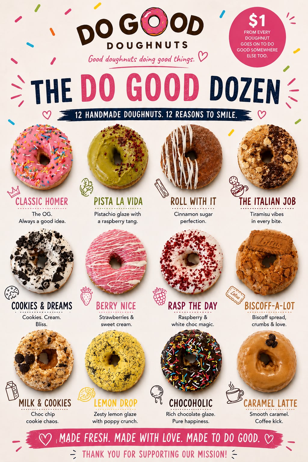 Do Good Doughnuts x Gabby's Starlit Hope - pickup june 24th